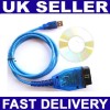 VW AUDI SKODA SEAT USB KKL VAG-COM 409.1 OBD2 OBD-II DIANOSTIC INTERFACE CABLE 