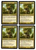 ** MTG 4X DORAN, THE SIEGE TOWER - DORAN, LA TORRE DE ASEDIO ** 