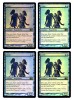 ** MTG 4X FOIL CLONE - CLON ** 