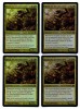 ** MTG 4X FOIL KRESH THE BLOODBRAIDED - KRESH TRENZAS SANGRIENTAS ** 