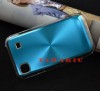 Aluminum Hard Back Case Cover Samsung Vibrant Galaxy S I9000 Blue 