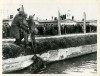 1945 ORIGINAL Photo American Soldiers Drag Dead Body From Concentration Camp 