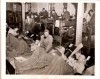 1945 Original Photo WW ll Starved American POW In German Prison Hospitalo 