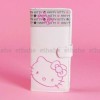 HelloKitty Ladies Bifold Clutch Long Wallet Coin Purse Card Holder White P7ST 