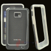 Silicone Case Skin Side Bezel For Samsung Galaxy S2 II i9100 White Black 