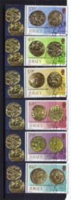 JERSEY 2011 BURIED TREASURE STAMPS USED (CTO) 