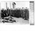 1945 ORIGINAL Radio Photo Burgomeister & Atrocity Gardelegen Concentration Camp 