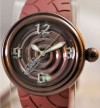 New Von Dutch Spiral Bronze Metallic Swiss Made Watch 