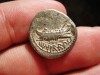 *Lucernae* Very attractive Mark Antony legionary denarius. LEG.XXII. 