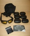 ESS ADVANCER V12 HIGH VELOCITY IMPACT GOGGLES 7 LENSES 