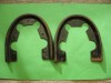  WW2 GERMAN pair of horse shoe heel irons for boots 