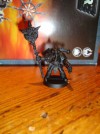 CHAOS 40K SPACE MARINES PLAGUE MARINE WITH ICON/STANDARD (METAL) DEATH GUARD 