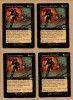 4xGanancias mal habidas/Ill-gotten gains_Saga de Urza/Urza's Saga_rare_Magic MTG 