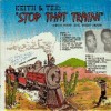 Orig. KEITH & TEX LP - STOP THAT TRAIN - CRYSTAL Signed by D. Harriott ♫ 