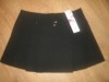 BNWT  LADIES BLACK MINI  SKIRT SIZE 12 