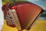 Akkordeon Accordion Knopfakkordeon Bajan B Griff Hohner Maestro IV 120 Bass.!!!