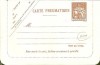 France old mint pneumatic postal stationery  RK 54 