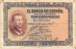 BILLETE DE 25 PTAS DE 1926 SERIE B EN OFERTA SOLO  1,99 EUROS