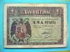 BILLETE DE 1 PESETA  -BURGOS 30 de Abril del 1938- 