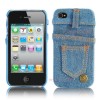 New Luxury Designer Cowboy Case Cover for Apple iPhone 4 4s 4G Screen Protector 