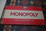 Vintage Boxed 1961 Monopoly Game Complete 