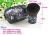 Black Mini Cute Hello Kitty Makeup Blush Brush & Pouch Purse Bag 