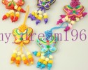  butterfly fashion 5pcs MASCOT PENDANT 