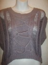 NATURAL SPARKLE  SIZE 8 CROPPED JUMPER 