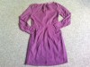 Plum Chiffon Sleeve Dress 12 