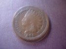 1864-BR ALMOST FINE  INDIAN HEAD CENT - NICE HIGHER GRADE COIN 