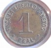 Guatemala token, Finca Libertad y Anexos 1 Real 