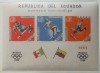 Ecuador 1968 Olympics-Sport-Olympiad, ImPerf MNH SS $20 