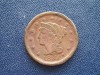 USA copper Large Cent 1855 