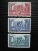 Lichtenstein 1939 Homage Francis Joseph II SG183-185 Unused 