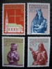 Lichtenstein 1966 Restoration Vaduz Church SG463-466 Unused 