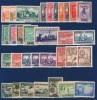 SPAIN - 32 MINT HINGED STAMPS - ALL DIFFERENT 