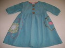 NEXT APPLIQUE & SEQUIN NEEDLECORD DRESS 12-18M 