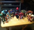 Thundercats Figures Lot 10 + vehicle Tygra Mummra Slyth Vintage Original 