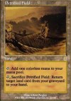  Petrified Field EX, English x 4 * Odyssey MTG magic 