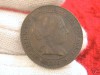 Münze Ø 32 mm COIN 1866 ISABEL II POR LA GRACIA DE DIOS Y LA CONST ESPANAS REINA 