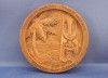 UNITED AIR LINES 1970's TIKI COASTER Drink Beverage Trader Vic United Tiki RARE 