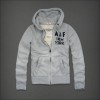 Abercrombie & Fitch AF *GREY* *NEW* MEN'S Hoodie jumper sweater suéter SIZE L 