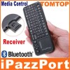 PC iPazzPort Mini Bluetooth Wireless Keyboard Google TV Media Control Touchpad 