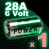 1pcs 6V 4SR44 PX28A A544 4LR44 K28A V34PX 8LR44 Battery 