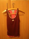 Ladies Adidas gym top **Vest**Maroon**Size 12** 