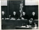 1947 ORIGINAL Photo Hitler Nazi Judges War Crimes Trial  Nuernberg Germany 