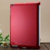 Hard Back Case Work w/ iPad 2 Smart Cover  Trans-Red 