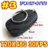 808 #3 Hidden Camcorder Keyring DVR Sunplus 1527A 720*480 30fps Car Key Camera 