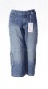 E-453620 WOW TOLLE BERMUDA-JEANS BLUE-USED GR.42 NEU 