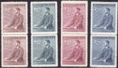 WWII 3Rd Reich BaM Hitler´s 53rd birthday 4x2_BL MNH 